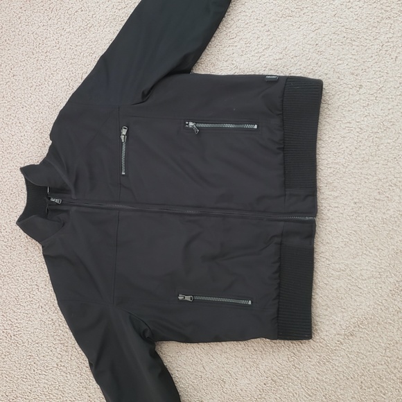 Calvin Klein Mens Large Black Water Resistant Wind Protection Jacket Coat - Picture 12 of 16